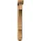 Ekena Millwork Balboa Arts and Crafts Smooth Bracket w/ Offset Brace, Western Red Cedar, 5 1/2"W x 32"D x 44"H BKT0604X32X44BOA03SWR - alternate 2